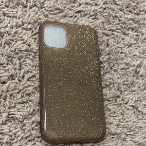 Rose Gold Protective Phone Case - Sparkle Finish